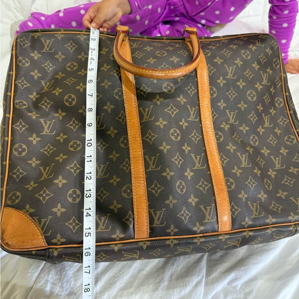 Louis Vuitton Brown Monogram Travel Bag - Picture 9 of 16